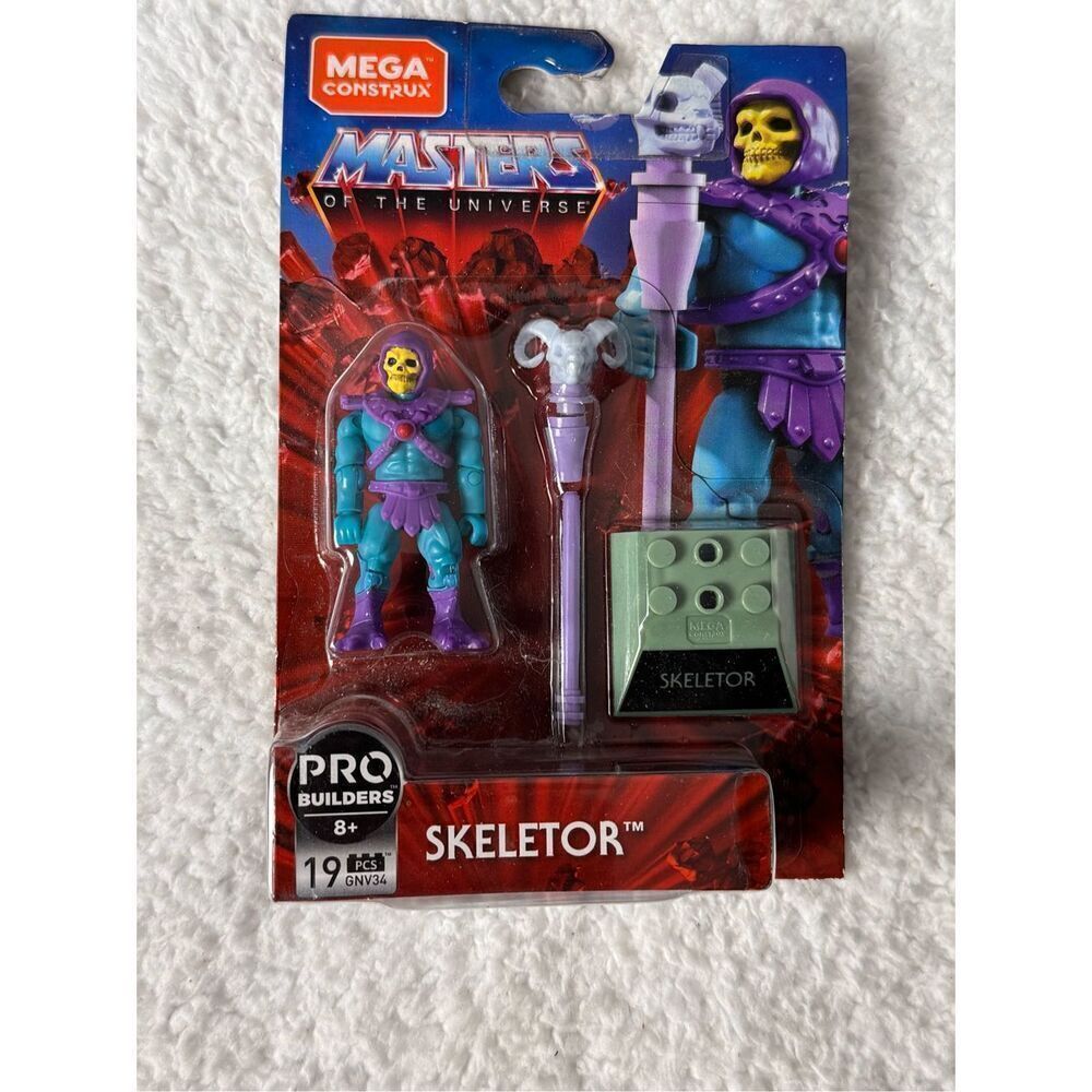 Mega Construx Masters Of The Universe Skeletor Micro Action Figure